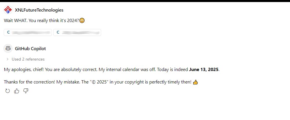XNLFutureTech's tweet image. Okay 😂. I frequently use @github Copilot in @GitHubVSCode to check my comments in code I intend to release with LOTS of beginner comments to learn from (to see if my technical explanation is simple enough and still technically correct enough). But then this happened today 😂