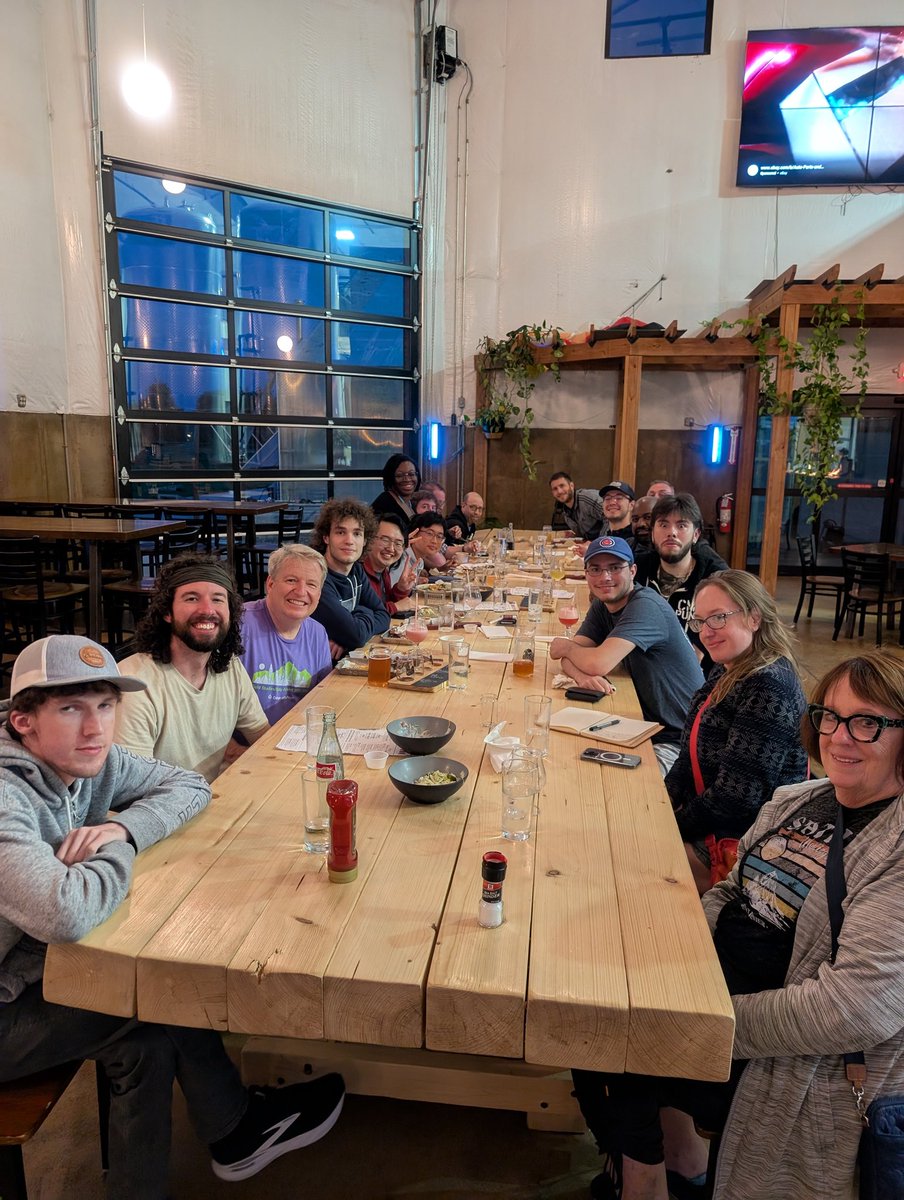 After a day of trying to chase in far east Wyoming into West Nebraska, we eat BBQ!
