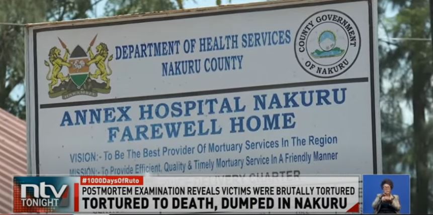 ntvkenya's tweet photo. The postmortem examination of two men who were abducted in Elgeyo Marakwet and discovered dumped in Nakuru a week ago has revealed that they were tortured to death 

https://t.co/AhlLvl7W46 https://t.co/psr35ddCr5