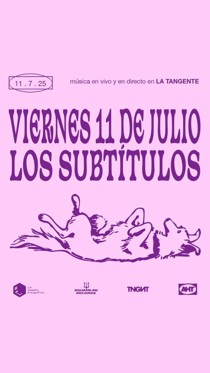 Música en vivo el viernes 11/07 desde 23.59 en <a href="/LatangenT/">La Tangente</a> 
Abrimos para los amigos de <a href="/atrashaytruenos/">Atrás Hay Truenos</a> que van a adelantar canciones de 'Coire', su próximo disco
Invita <a href="/aquatalan/">Aquatalan Records</a> 🖤
Entradas acá -> tickets.latangente.com.ar/musica/atr-s-h…