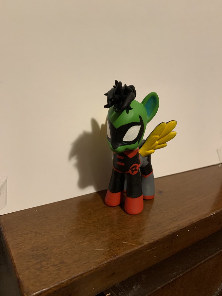 Guess what I made
#DamianWayne #Robin #Dccomics #Mlp