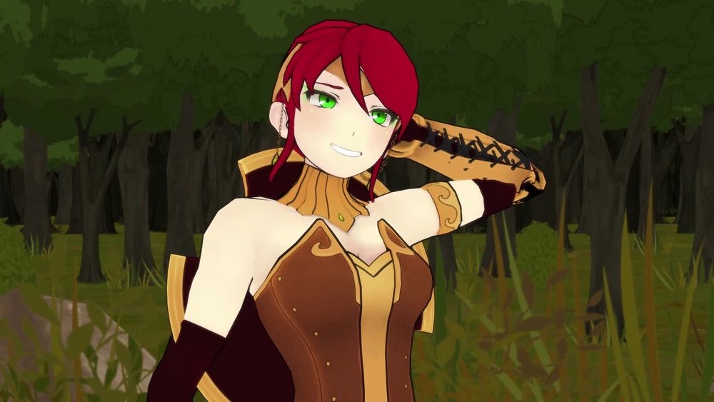 ChronicNikos's tweet image. Member of Team JNPR Pyrrha “The Invincible Girl” Nikos donates $2,000,000 dollars to the LGBTQIA+ community.
"I hope they'll make it more contagious", Ms. Nikos states.