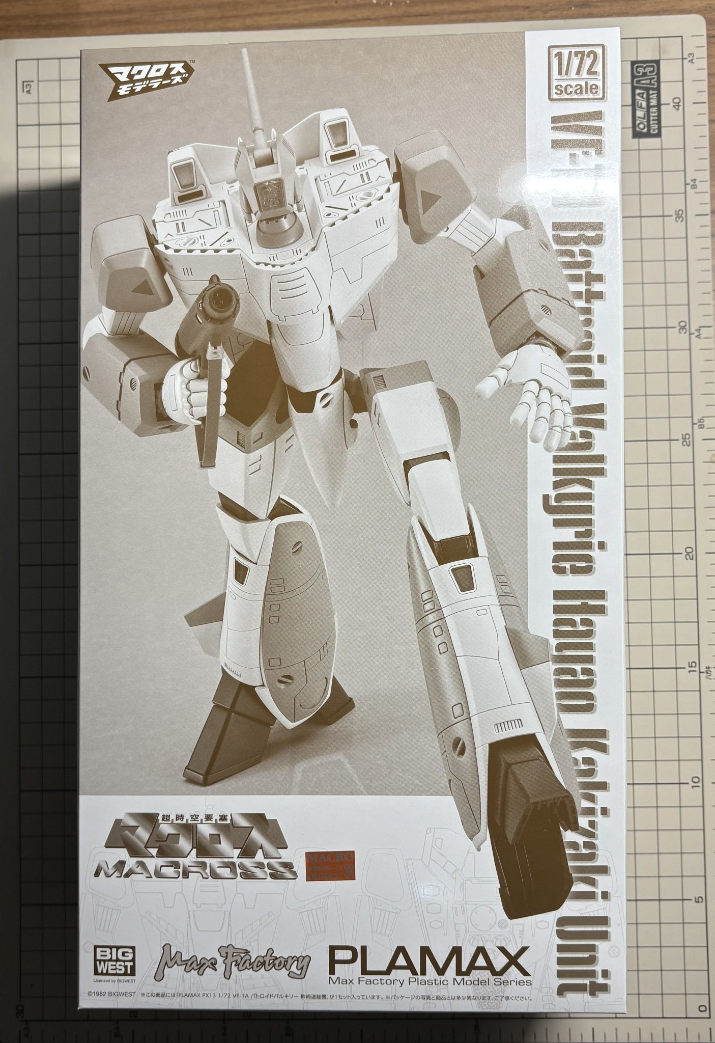 PLAMAX PX13 1/72 VF-1A バトロイドバルキリー 柿崎速雄機 PLAMAX PX13 1/72 VF-1A バトロイドバルキリー 柿崎速雄機