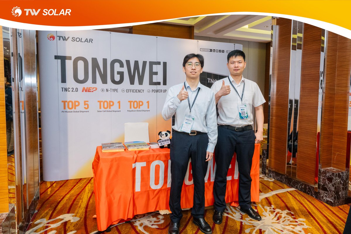 Tongwei_Solar's tweet image. 🇲🇾 Tongwei Solar joined the MPIA Roadshow in Johor Bahru, connecting with local partners to promote clean energy in Malaysia. Thanks to all who joined—see you at the next stop! 🌞
#TongweiSolar #SolarRoadshow
