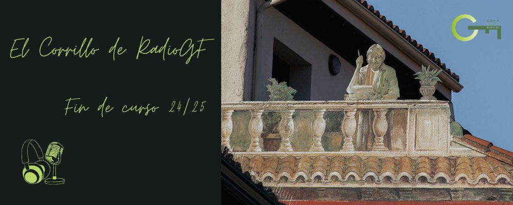 ¡Nuevo contenido #RadioGF!
¡Vuelven nuestros alumnos más veteranos!
Los alumn@s de Iniciales han vuelto a El Corrillo para para hacer balance del curso que termina
¡Esperamos que os guste!
El Corrillo - Fin de curso mediateca.educa.madrid.org/audio/f8t4suo4… a través de <a href="/educamadrid/">EducaMadrid - Plataforma Educativa</a>