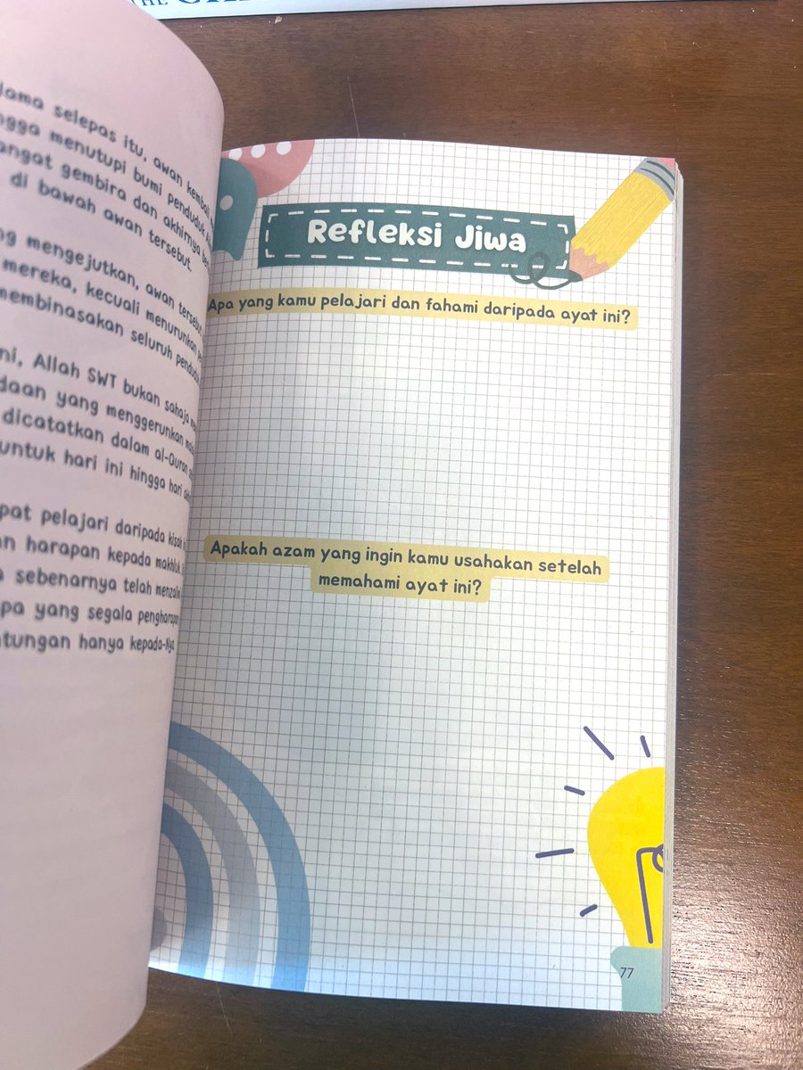 Bacaan sempena Jumaat. Jom kita selak-selak beberapa muka surat. 

Memburu Jiwa Tenang
<a href="/KaryaBestari/">karya.bestari</a> 

#PBAKL2025