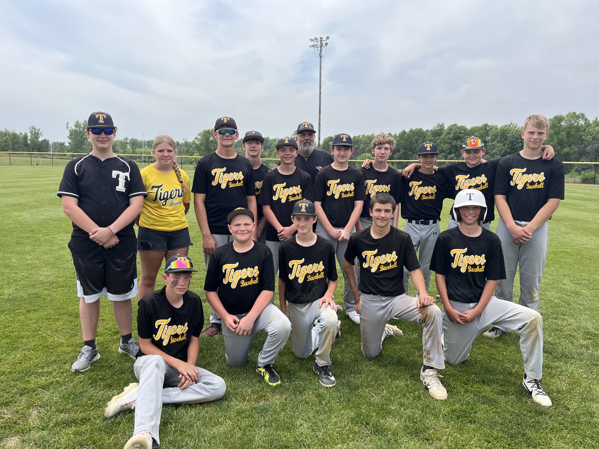 TiptonBaseball's tweet image. Congrats to our FrSo Boys on their Win this morning...Coach Gaertner&apos;s first one as our FrSo coach. Lots of big hits up and down the lineup with good pitching and defense in both games.