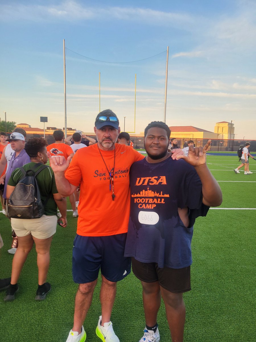 kaydenbryan76's tweet image. Had a great time at @UTSAFTBL camp. Thank you @KurtTraylor @CoachPeterGray @CoachSiddiq