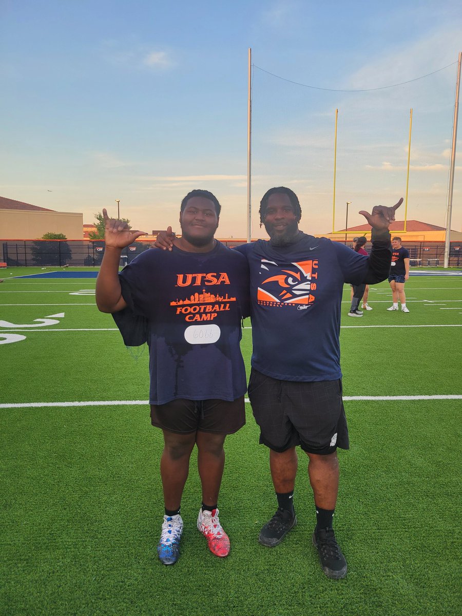 kaydenbryan76's tweet image. Had a great time at @UTSAFTBL camp. Thank you @KurtTraylor @CoachPeterGray @CoachSiddiq