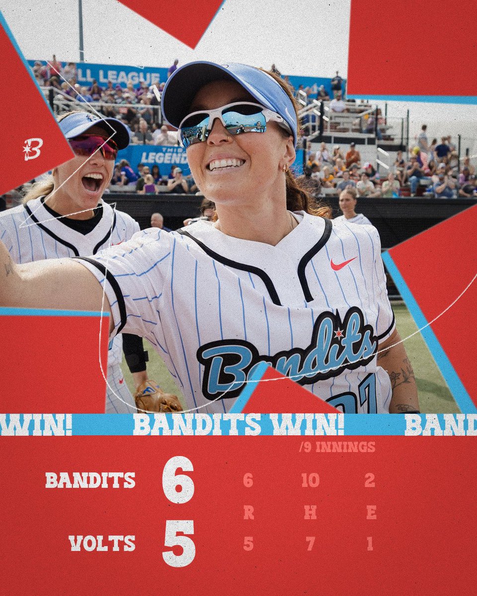 Final from Game 1 in Sulphur!

Rest up Bandits fans, we’ll be back again tomorrow 🤠
