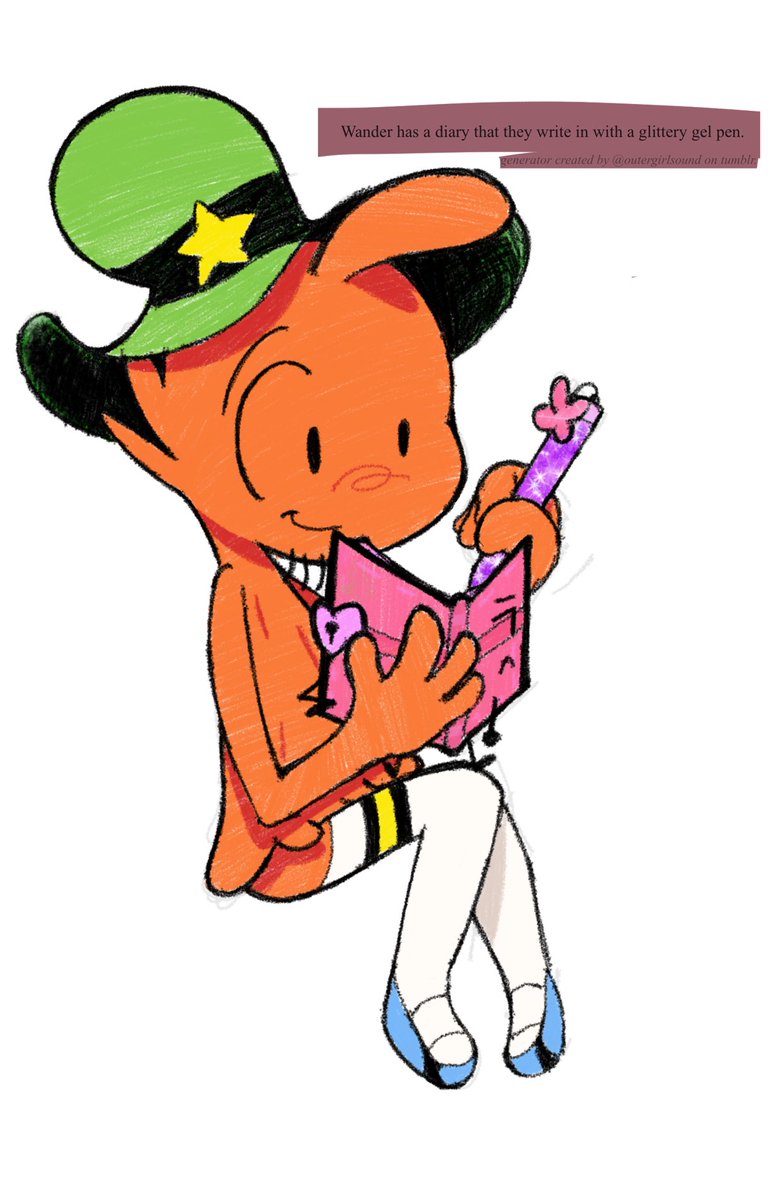 JammyNightz's tweet photo. I like to draw characters writing in their diary
#savewoy #wanderoveryonder #eeeosc #woytwt https://t.co/FFxi5qX9Jv