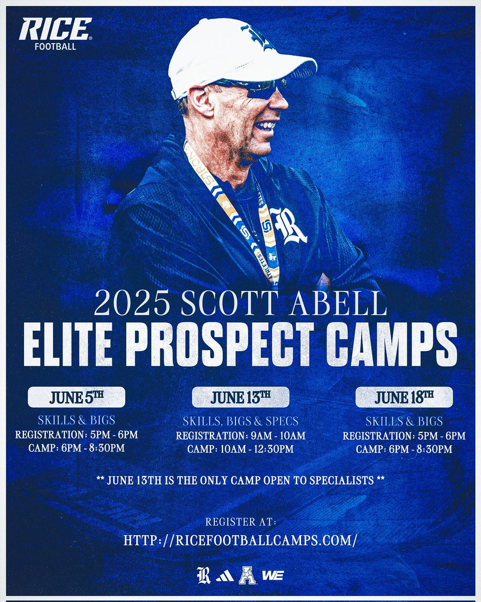 kaydenbryan76's tweet image. I will be at @RiceFootball camp tomorrow!
@cdavie51 @_CoachMunch @Scott_AbellFB