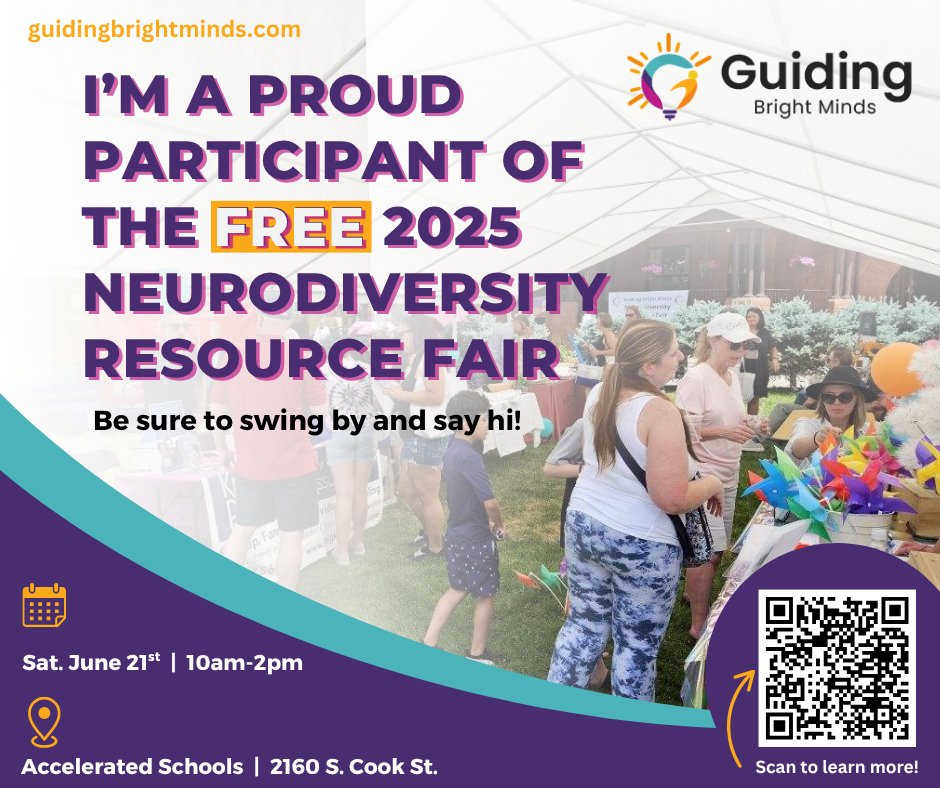ForesterFamMed's tweet photo. 🌟 We’re so honored to be part of this year’s Guiding Bright Minds Neurodiversity Resource Fair! 🌟

Join us Saturday, June 21st from 10am–2pm at Accelerated Schools (2160 S. Cook St., Denver) for a powerful day of learning, connection, and community.

💜 As the exclusive Cubby Bed provider for this amazing event, we’re thrilled to share how our solutions support neurodivergent families and children in everyday life. Whether you're new to durable medical equipment (DME) or looking for expert insights—we've got you covered!

🎉 Expect:
 ✅ Family-friendly fun
 ✅ Delicious treats at our booth
 ✅ Eye-opening insights into the world of assistive care
 ✅ Expert knowledge from a family-owned, local Denver business
 ✅ And yes—FABULOUS RAFFLES too!

👨‍👩‍👧‍👦 Stop by, say hello, and let’s talk about how we can support different minds—together.

📲 Don’t forget to scan the QR code and register today!

#Neurodiversity #DenverEvents #DME #CubbyBed #FamilyBusiness #CommunitySupport #GuidingBrightMinds