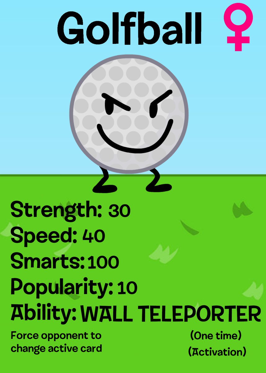 Alphaxxo_'s tweet photo. @FurretWalk I kinda have something like that. Not a Roblox game but I’ve been working on concepts for a BFDI card game https://t.co/NA5cdEQjUA