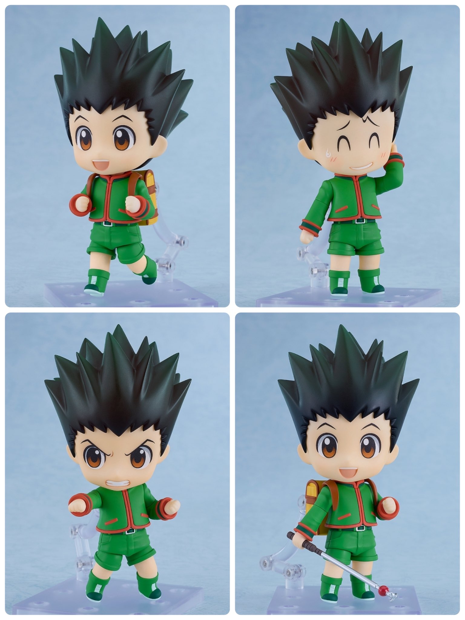 HUNTER×HUNTER ハンターハンター ねんどろいど　4点セット HUNTER×HUNTER ゴンとキルアの「ねんどろいど」 7月に再販決定!