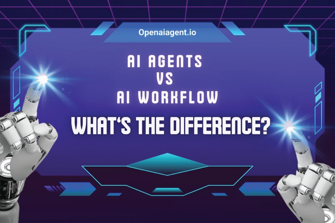 openaiagent_io's tweet photo. AI Agents VS AI Workflow: What��s the Difference?

Read this guide to know the differences: https://t.co/pmGKgu7zlI

#AIWorkflow #AIAgents #OpenAIAgent https://t.co/GEQ7xxtyw5