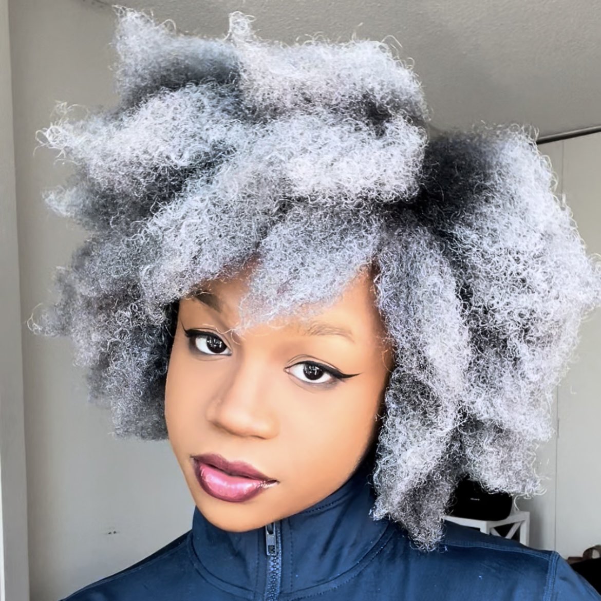 If Storm wore her natural hair