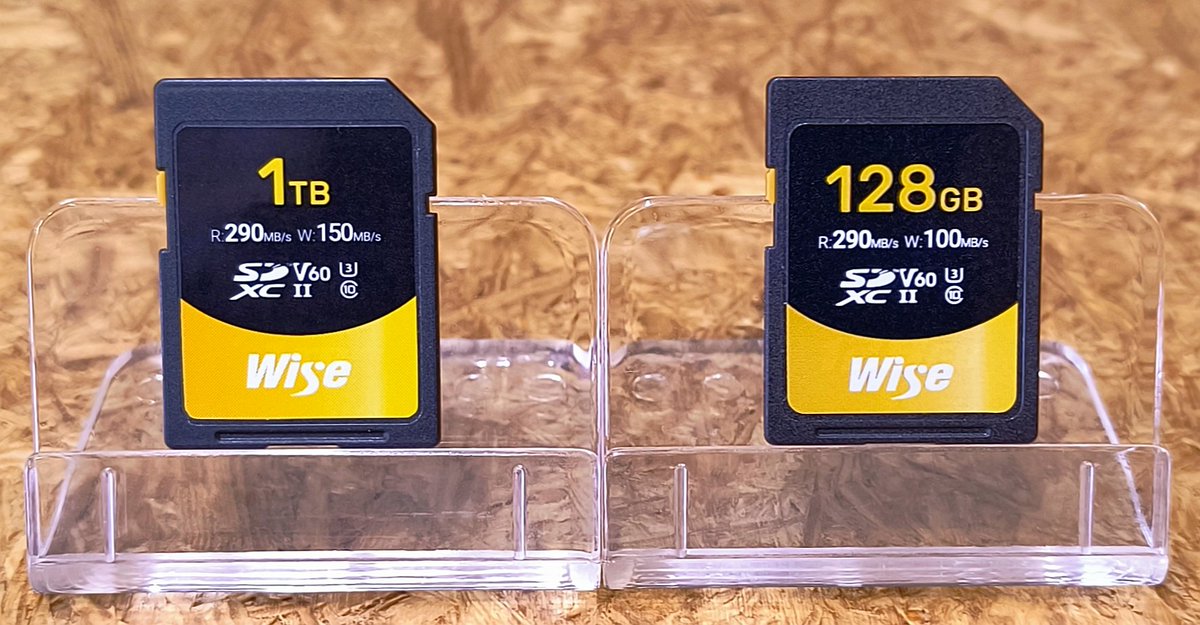 Amulet_Inc's tweet image. WiseブランドSDカードのリーズナブルな4K向けエントリーモデル「Wise SDXC UHS-II メモリーカード SD-Sシリーズ」に、1TB/512GB/256GBモデルが追加されます！この新モデルについて、従来モデルとの違いやパソコンでのベンチマーク結果をブログ記事でご紹介しています！
#SDXC
amulet.co.jp/shop-blog/?p=2…