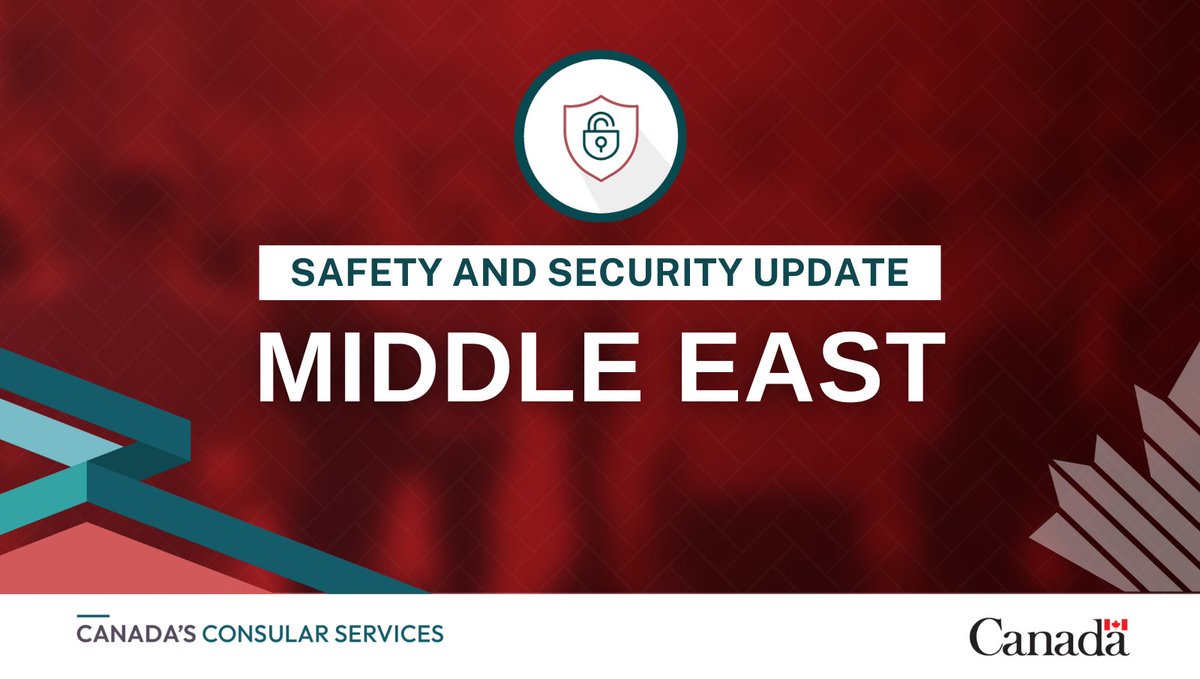 [1/2] #Canadians in the Middle East: Renewed tensions pose serious security risks across the region. There are reports of military debris falling in various locations. This may result in travel disruptions, including flight cancellations and airspace closures.