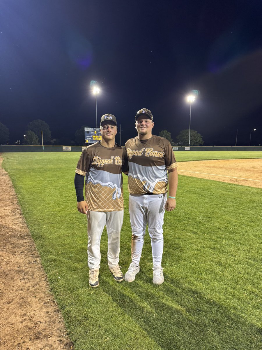 Players of the game 

<a href="/BradyWelker34/">Brady Welker</a> 
6.1 IP, 2 ER, 2 H, 0 BB, 8 K’s (W)

<a href="/_joe_thomson/">Joe Thomson</a> 
4-5, HR, 2B, 4 RBI, 2 R