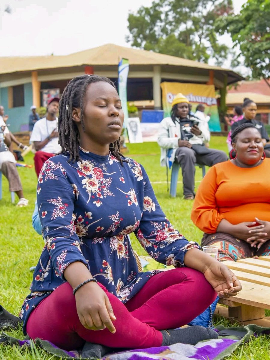 SoulFoundationU's tweet image. In stillness, we find clarity. In breathing, we find power. In each other, we find healing.
Thank you @shebantaratambi #SoulPicnic2025 🧘🏽♀️
#SoulFoundationUganda #Meditation #HealingTogether #MentalHealthAwareness #BreakingSilence