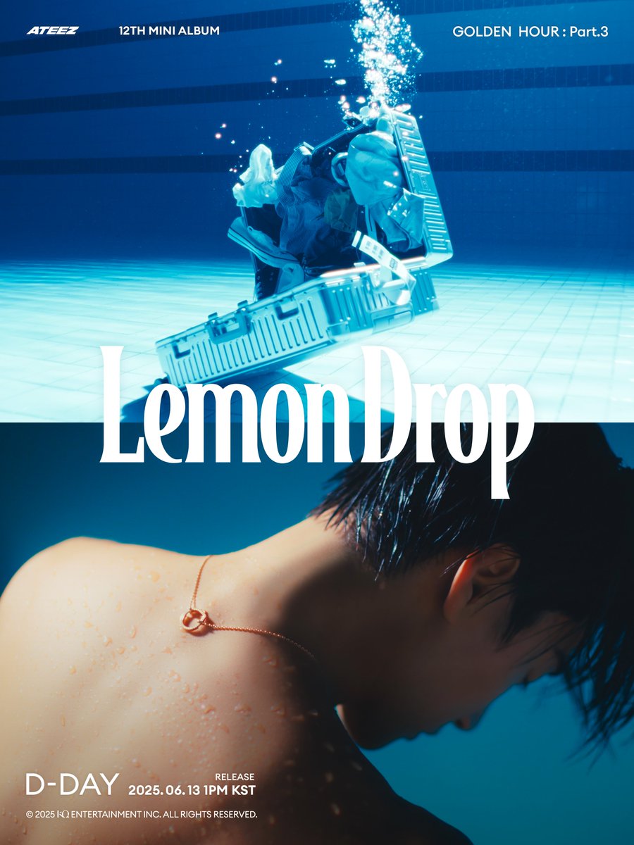 ᅠᅠᅠ
— Squeeze the moment. 🍋
ATEEZ’s 12th mini album ‘Lemon Drop’ is finally here!
Feel the summer splash and vibrant energy—out now!
ᅠᅠ