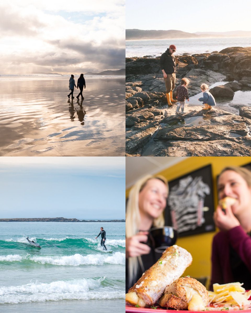 40% Windswept Walks, 20% Fossil Hunting 🐚, 15% Dolphin Encounters 🐬, 25% Cheese Rolls &amp; Chats 
100% Wild Wonder in Murihiku Southland 💚

Find your 100% 💯 #SouthlandNZ
#FEEL100inNZ #NZMustDo #NZBucketList.