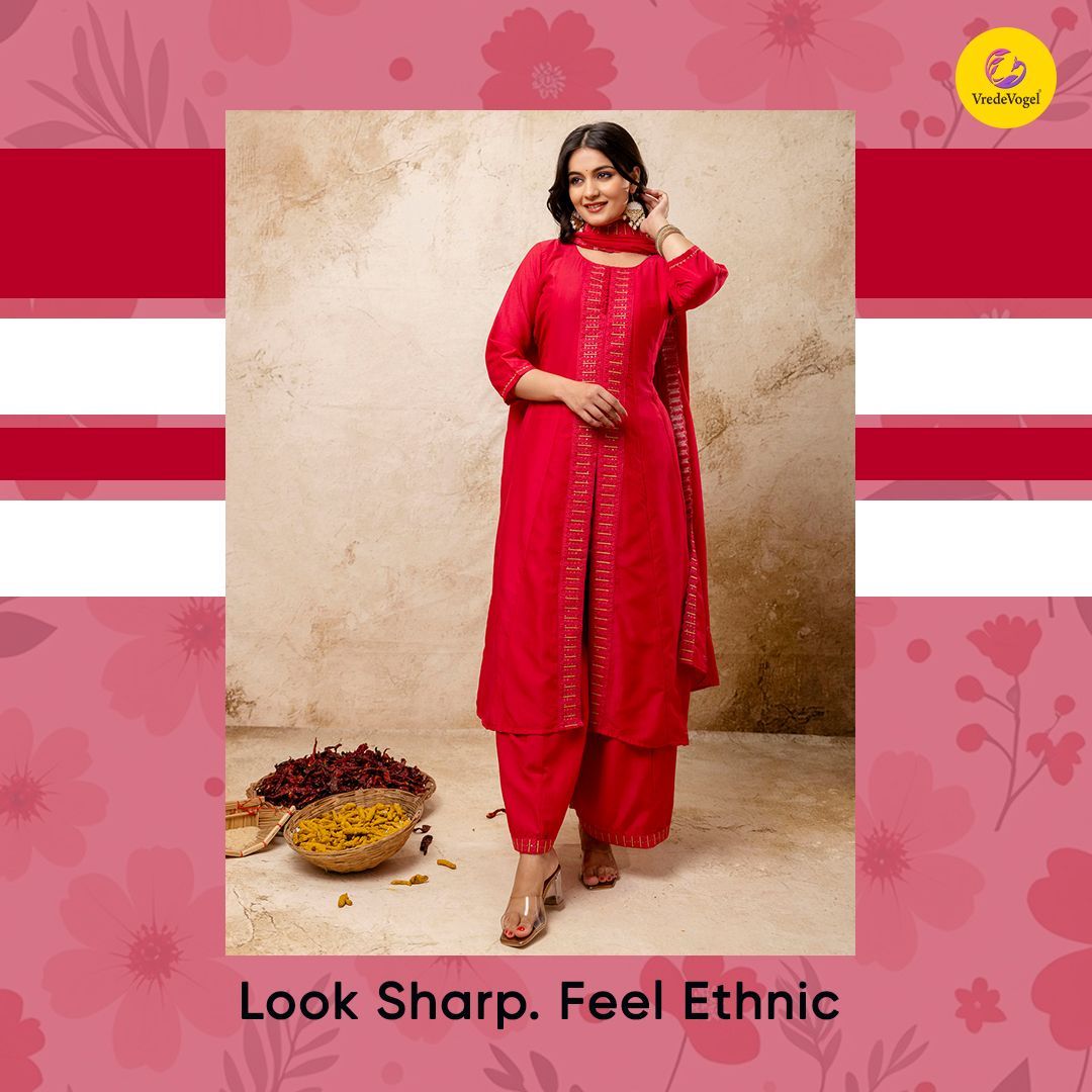 VredeVogel's tweet photo. Cool Cuts for Hot Days 

💛 Available now in limited stock.

🛒 Shop the link in bio.

for more inquiry: +91 9537207494

#VredeVogel #EthnicElegance #SilkKurtaSet #FestiveFashion #DiwaliOutfit #EthnicWear #StyleWithVredeVogel #FestiveFashion #MaroonMagic #EthnicElegance https://t.co/aMN6BP950p