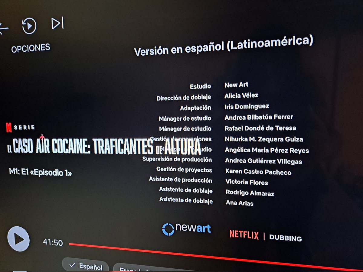 irisdom2092's tweet photo. Otro proyecto que sale a la luz. #Netflix #Docuserie #TraducciónAudiovisual #voiceover https://t.co/TThYkKT4t7