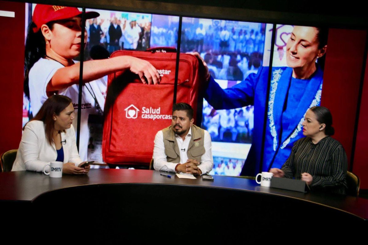 RobertoPantojaA's tweet image. 👋😎 Gracias, amig@s del @SistemaMich por darme espacio para informar a la población que médicos y enfermeras ya iniciaron las visitas del programa Salud Casa por Casa en #Michoacán 📝👩🏻‍⚕️🏠

#SaludCasaPorCasa
#ProgramasBienestar