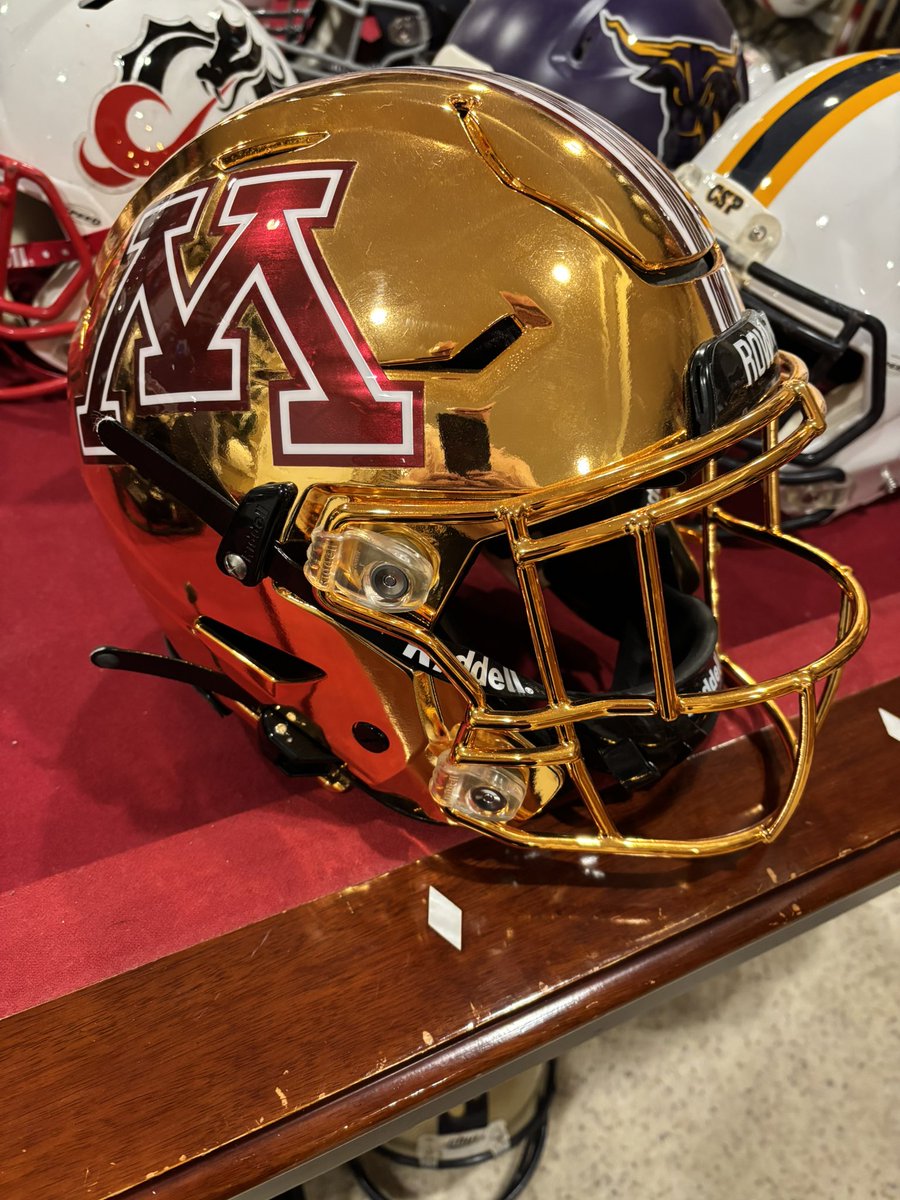 Jerry Quickel (@jerryquickel) on Twitter photo State of Helmets #25- Minnesota has 24 schools that play college football. I have a ways to go as I have 14 so far! I need <a href="/UST_Football/">St. Thomas Football</a> from <a href="/FCSNationRadio1/">FCS Nation Radio</a> would be nice! Plenty of great <a href="/D3FBHuddle/">In The (D3FB) Huddle</a> teams left to get
! <a href="/CFBHome/">CFB Home</a> State of Helmets #25- Minnesota has 24 schools that play college football. I have a ways to go as I have 14 so far! I need <a href="/UST_Football/">St. Thomas Football</a> from <a href="/FCSNationRadio1/">FCS Nation Radio</a> would be nice! Plenty of great <a href="/D3FBHuddle/">In The (D3FB) Huddle</a> teams left to get
! <a href="/CFBHome/">CFB Home</a>