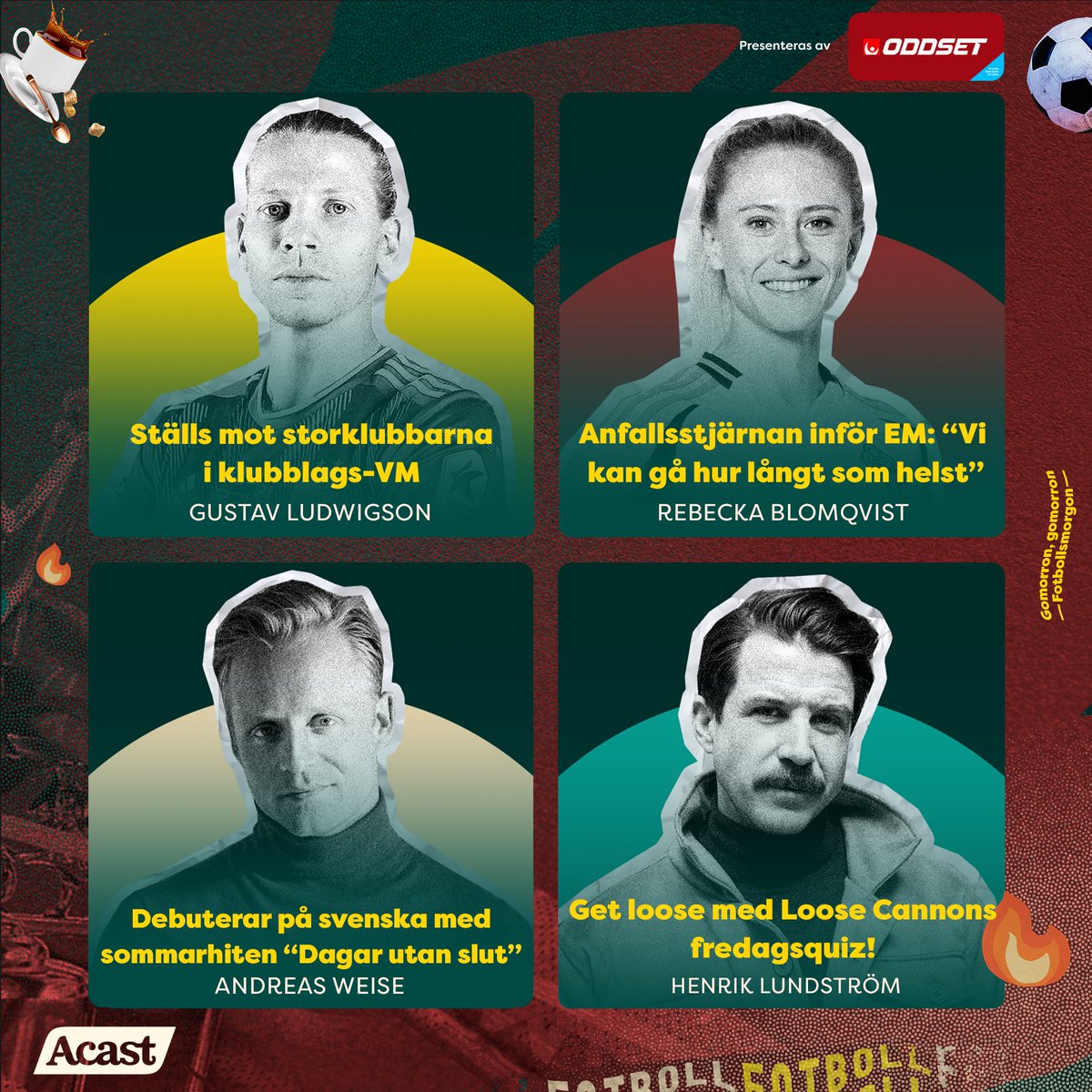 Det är fredag och podden är ute, trevlig helg allihopa!