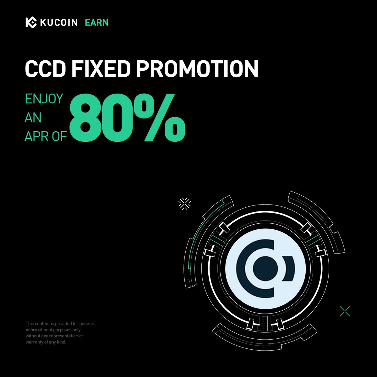 💰<a href="/ConcordiumNet/">Concordium</a> $CCD Fixed Promotion, Enjoy an APR of 80%!

⏰Subscription Period: 10:00:00 on June 13, 2025 (UTC)

Details: kucoin.com/announcement/e…