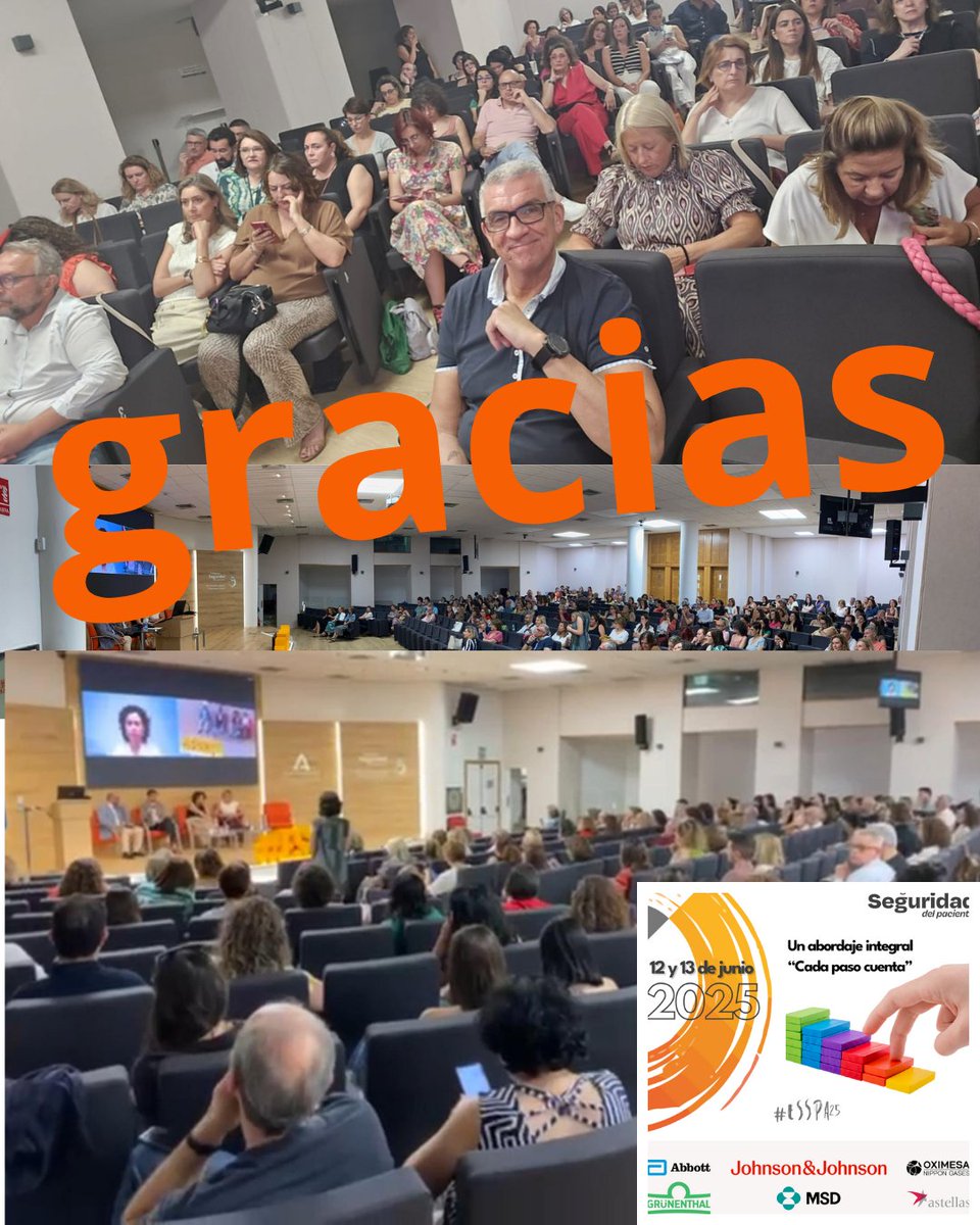 ✨ ¡Gracias a las casi 1000 personas que habéis hecho posible el éxito de #ESSPA25!

Vuestro compromiso con la Seguridad del Paciente, vuestra experiencia y vuestras aportaciones han enriquecido cada debate y nos impulsan a seguir avanzando.

Sois el motor de este encuentro🧡