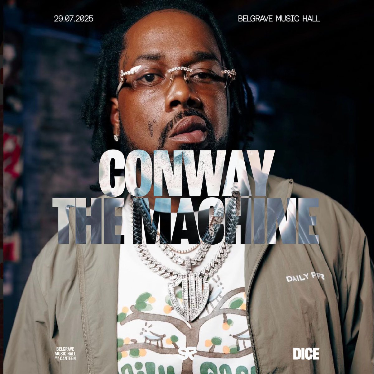 Next month, founder of Griselda Records and acclaimed MC, Conway The Machine (@WhoIsConway) is making a long overdue visit to Leeds over at Belgrave Music Hall! 

Tickets are moving quick so head to <a href="/dicefm/">DICE</a> now! 
link.dice.fm/C7571134d77b