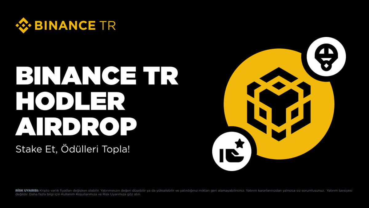 Arkadaşlar #Binance HODLer airdropunu defalarca duyduk ve bazılarına katılarak kazandığımız airdroplar karşılığında güzel kazançlar elde ettik. 🌟
Global taraftaki bu etkinlikte geçerli olan örneğin $BNB gibi kripto varlıkları elinizde tutarak veya stake ederek #Airdrop