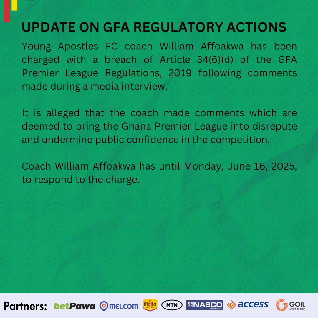 GFA REGULATORY ACTIONS (@gfa_prosecutor) on Twitter photo 