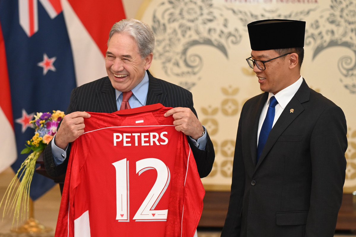 Winston Peters tweet media