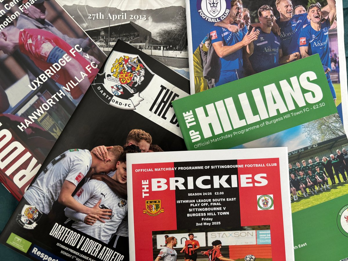 isthmian.co.uk/articles/proba… Probably the largest programme cover archive...in the world!

Our Isthmian Programme Archive is now live, and it's rather large!

#IsthmianLeague #isthmianArchive #PitchingIn #Programmes
