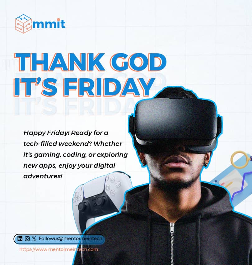 mentormeintech's tweet image. Weekends are for recharging and reigniting your passion.⚡

Start that side project, dive into a new code stack, or just explore the world through tech.

It’s your time,  create, play, build, repeat.
#MentorMeInTech #TechWeekend #TGIF #BuildInPublic