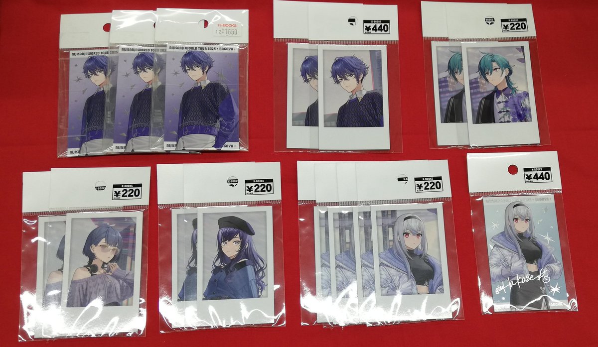 入荷情報】 『にじさんじ』より WORLD TOUR 2025 Singin' in the