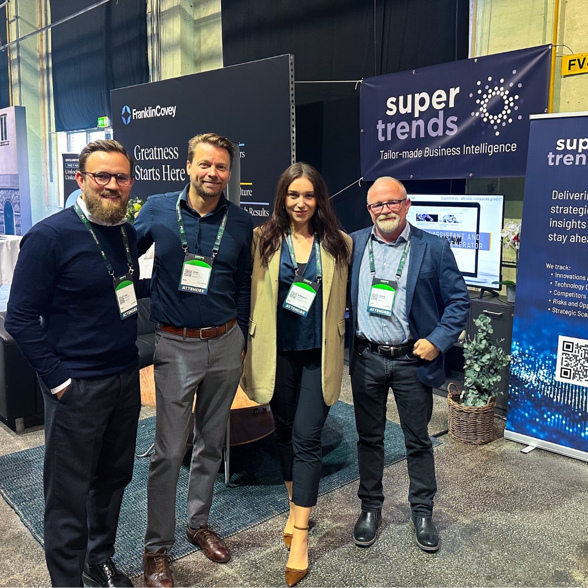 Thank you to everyone who came by our booth 🙏 we enjoyed the many exciting conversations and getting to know you. 

We’ll announce the winner of the fine-dining experience at Epicurus next week - so make sure to keep an eye on your email 👀 

#Supertrends #PresidentsSummit