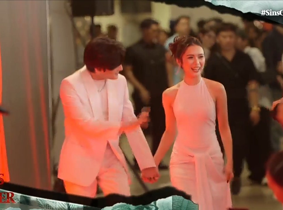 cloudiesoffs's tweet photo. #FranSeth makes a stunning entrance on the red carpet. 💗

FRANSETH PRIMETIME COMEBACK
#SOTFAdvScreeningNMediaCon https://t.co/gAnEPCiYWl