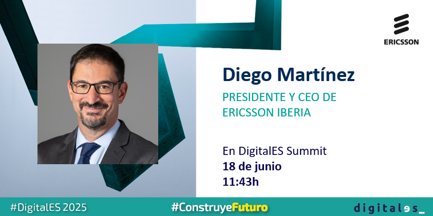 ericsson_europe's tweet photo. 📡 Europa se juega su liderazgo en plena transformación digital. El 18 de junio, nuestro CEO Diego Martínez hablará sobre el papel clave de las #telecomunicaciones en #DigitalES2025 de @AsocDigitales. También participará en un almuerzo con jóvenes. 

Más: https://t.co/PC19qJJJDp https://t.co/fjLLiSJefT