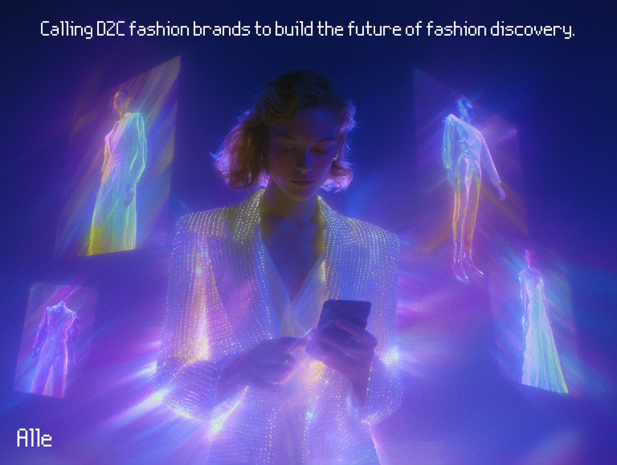 🚨 India’s next wave of iconic Gen Z fashion brands is being built, and we want to help you scale 🚨

If you're building a D2C label loved by urban Gen Z women, <a href="/alle_ai_/">Alle</a> would love to feature you.

We’re India’s fastest-growing AI stylist app — 1M+ users &amp; named Google Play’s