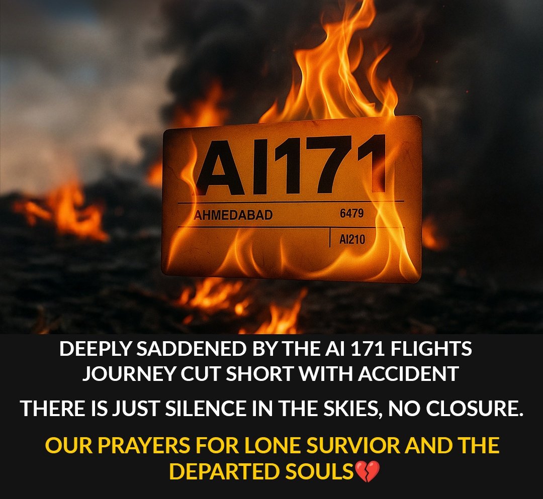arun_nayak229's tweet photo. Pray for them 🖤
#planecrashahmedabad #AirIndiaPlaneCrash #planecrash #AirIndia #ahmedabadplanecrash #AirIndia171 #AhmedabadCrash #SilenceInTheSkies #PrayersForAI171 https://t.co/eCn4H9Wfhe