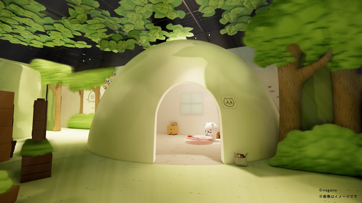 ◇━━━━━━━━━━◇
      📍エリア紹介④📍
           ちいかわの家
◇━━━━━━━━━━◇

「ちいかわパーク」内のエリアをご紹介⭐️

ちいかわの家を再現した空間🏠
窓の向こうでは色んなことが巻き起こる？！

#ちいかわ #ちいかわパーク