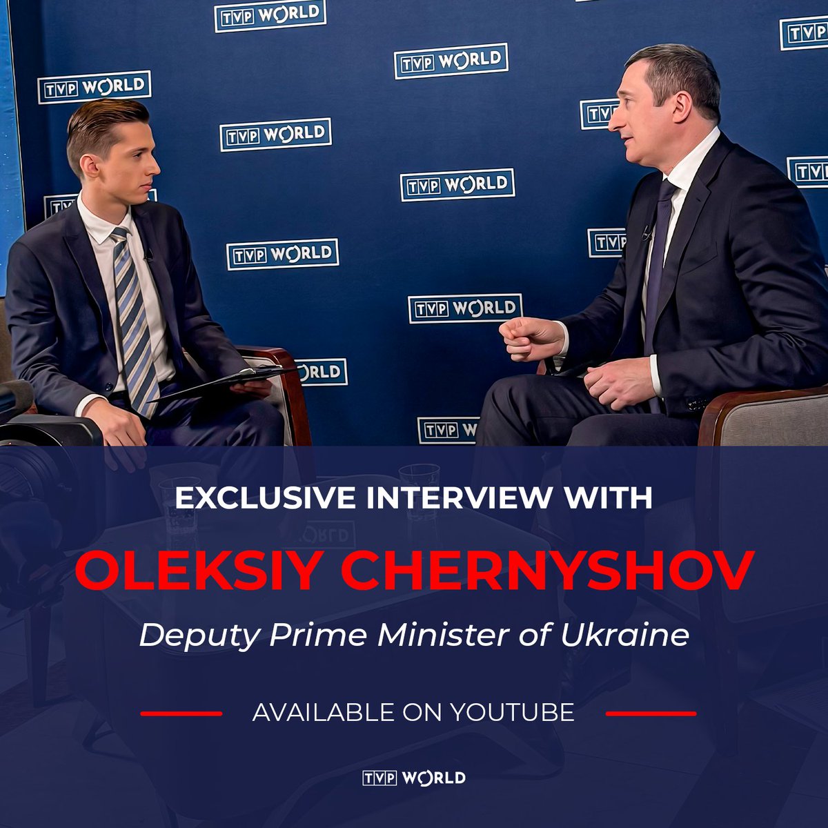 Tune in to watch the exclusive interview with Oleksiy Chernyshov [<a href="/UAChernyshov/">Oleksiy Chernyshov</a>], Deputy Prime Minister of Ukraine. 

⤵️⤵️
youtu.be/wZys8G-zzcc?si…