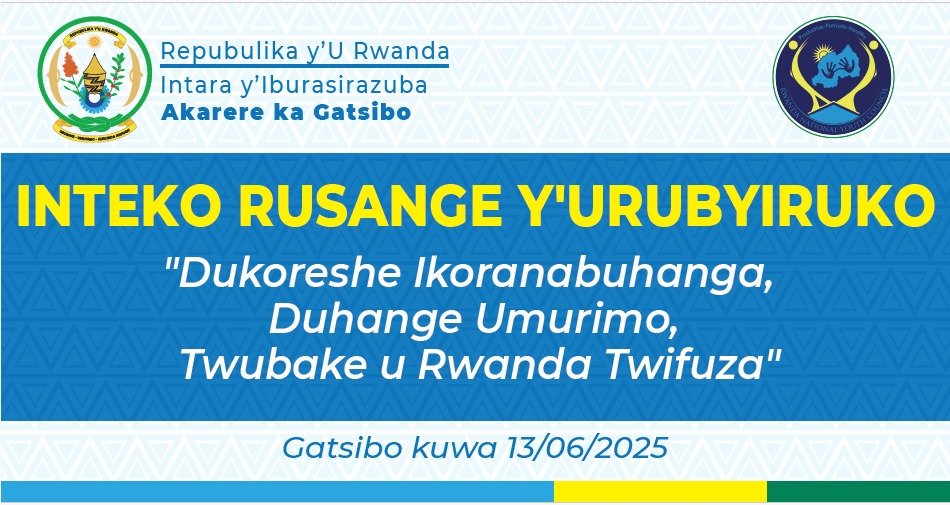 Gatsibo District (@gatsibodistrict) on Twitter photo Kuri uyu wa Gatanu, <a href="/GatsiboDistrict/">Gatsibo District</a> hakozwe
Inteko rusange y'Inama y'Igihugu yβUrubyiruko ifite insanganyamatsiko igira iti : βDukoreshe ikoranabuhanga, Duhange Umurimo, Twubake u Rwanda twifuzaβ.
<a href="/RwandaLocalGov/">Ministry of Local Government | Rwanda</a> <a href="/RwandaYouthArts/">Ministry of Youth and Arts | Rwanda</a> <a href="/RwandaEast/">πππ¬πππ«π§ ππ«π¨π―π’π§ππ | ππ°ππ§ππ</a> Kuri uyu wa Gatanu, <a href="/GatsiboDistrict/">Gatsibo District</a> hakozwe
Inteko rusange y'Inama y'Igihugu yβUrubyiruko ifite insanganyamatsiko igira iti : βDukoreshe ikoranabuhanga, Duhange Umurimo, Twubake u Rwanda twifuzaβ.
<a href="/RwandaLocalGov/">Ministry of Local Government | Rwanda</a> <a href="/RwandaYouthArts/">Ministry of Youth and Arts | Rwanda</a> <a href="/RwandaEast/">πππ¬πππ«π§ ππ«π¨π―π’π§ππ | ππ°ππ§ππ</a>