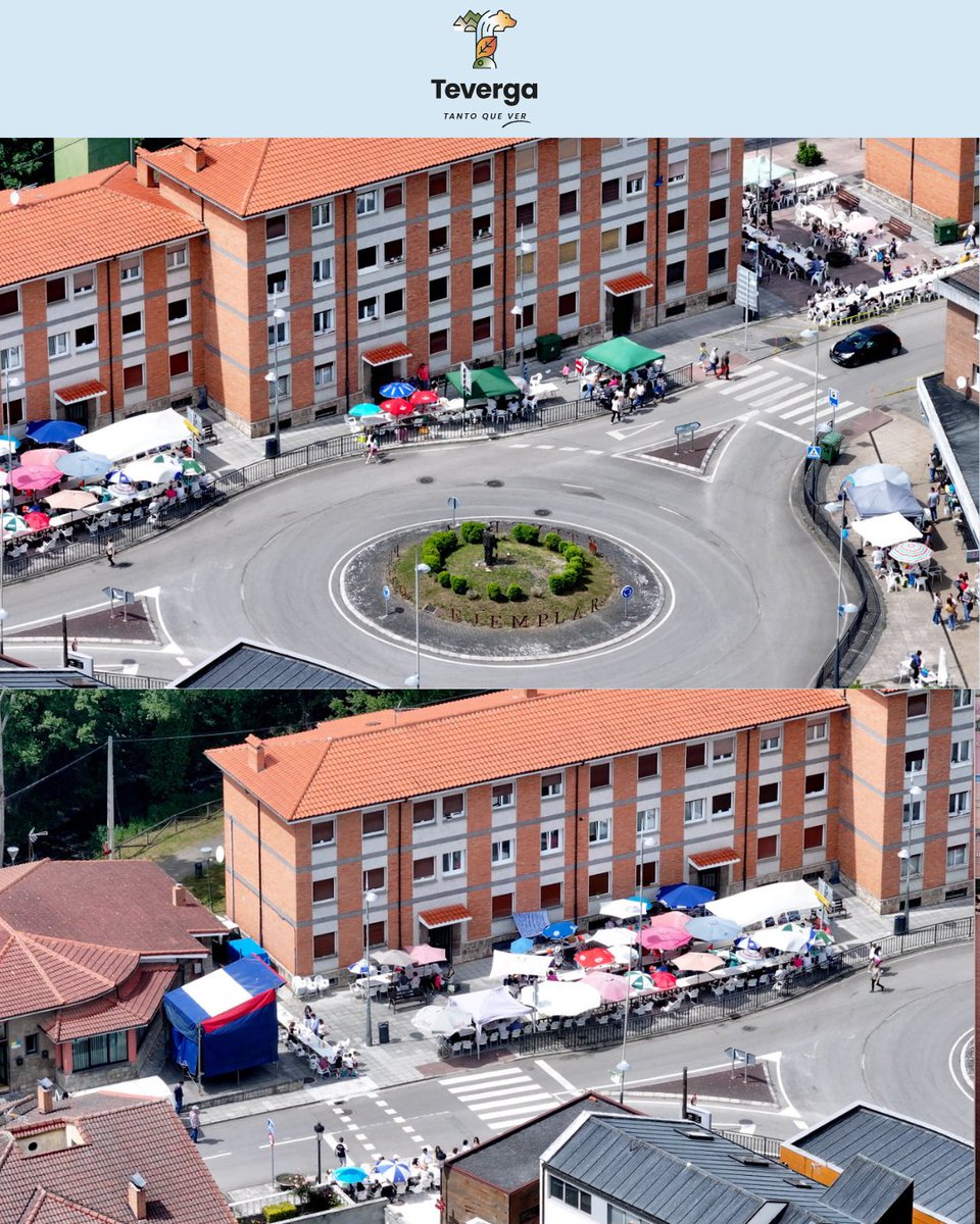 📸 El pasado 31 de mayo, Teverga celebró su tradicional comida en la calle, una jornada llena de buen ambiente, sol y sabor local.

🚁 Aprovechamos la ocasión para capturar desde el aire algunos momentos únicos de este encuentro

¿Eres capaz de encontrarte? 🤔

#Teverga #Asturias